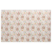 Landtiere in hellrosa stoff (Fat Quarter (45,7 x 55,9 cm))