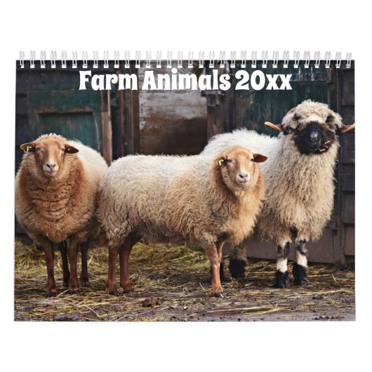 Landtiere Kalender (Titelbild)