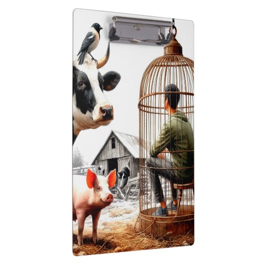 Landtiere Klemmbrett (Rechts)