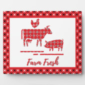 Landtiere Landtiere Bandana Print Fotoplatte (Vorderseite)