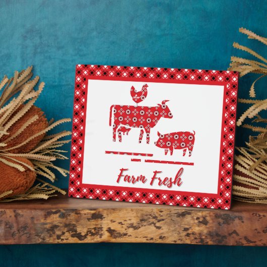 Landtiere Landtiere Bandana Print Fotoplatte (Seite)