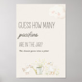 Landtiere Meadow Baby Duess Guess Game Sign Poster (Vorne)
