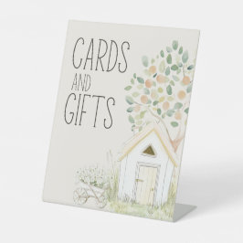 Landtiere Meadow Friend Babyduschkarten Geschenke Sockelschild