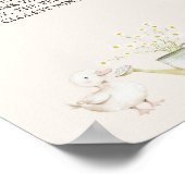 Landtiere Meadow Friends Baby Duschspielzeichen Poster (Ecke)