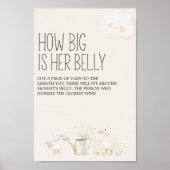 Landtiere Meadow Friends Baby Duschspielzeichen Poster (Vorne)