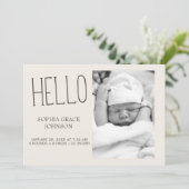 Landtiere Meadow Friends Kinderankündigung Einladung (Stehend Vorderseite)