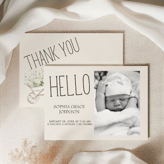 Landtiere Meadow Friends Kinderankündigung Einladung