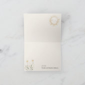 Landtiere Meadow Friends Kinderdusche Dankeskarte (Innenseite)