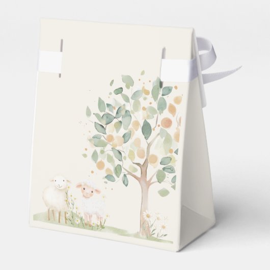 Landtiere Meadow Friends Kinderdusche Geschenkschachtel (Rückseite)