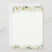 Landtiere mit Kinderdusche Einladung (Rückseite)