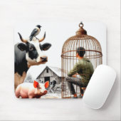 Landtiere Mousepad (Mit Mouse)