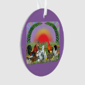 Landtiere Ornament (Vorderseite)