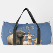 Landtiere Personalisierte Kinder Duffle Bag (Vorderseite)