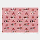 Landtiere & Red Traktor Barnyard Girls Muster Geschenkpapier Set (Vorderseite 3)