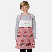 Landtiere & Red Traktor Barnyard Girls Muster Schürze (Getragen)