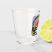 Landtiere Schnapsglas (Links)