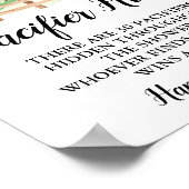 Landtiere Schnuller Jagd Kinderspielzeichen Kinder Poster (Ecke)