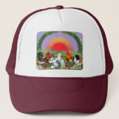Landtiere Truckerkappe (Vorderseite)