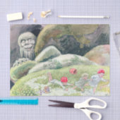 Landtiere und Kinder Elsa Beskow Seidenpapier (Handwerk)