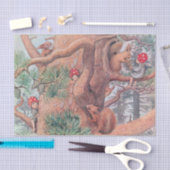 Landtiere und Kinder Elsa Beskow Seidenpapier (Handwerk)