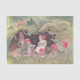 Landtiere und Kinder Elsa Beskow Seidenpapier