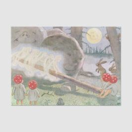 Landtiere und Kinder Elsa Beskow Seidenpapier
