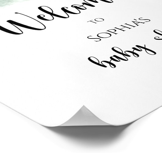 Landtiere - Willkommen Poster (Ecke)