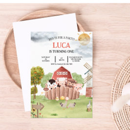 Landtiere zum Geburtstag Einladung