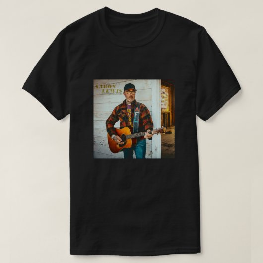 Landtour von Aaron Lewis 2019 T-Shirt (Design vorne)
