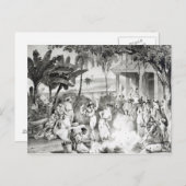 Landu Dance Postkarte (Vorne/Hinten)