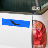 Landung der Adlerfisch-Silhouette Autoaufkleber (Auf Lkw)