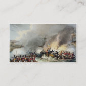 Landung der britischen Truppen in Ägypten, im März Visitenkarte (Rückseite)