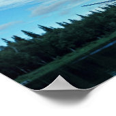 Landung der Gleitfläche Poster (Ecke)