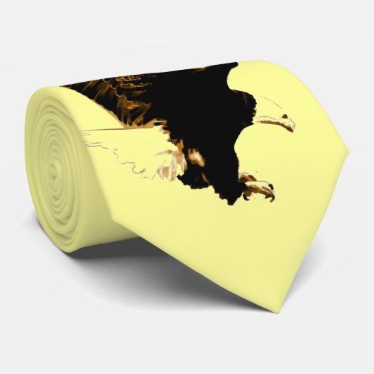 Landung der Krawatte der Adlerwerkskunst (Gerollt)