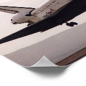 Landung der Raumfähre Columbia (STS-55) Poster (Ecke)
