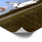 Landung der Raumfähre Columbia (STS-62) Poster (Ecke)