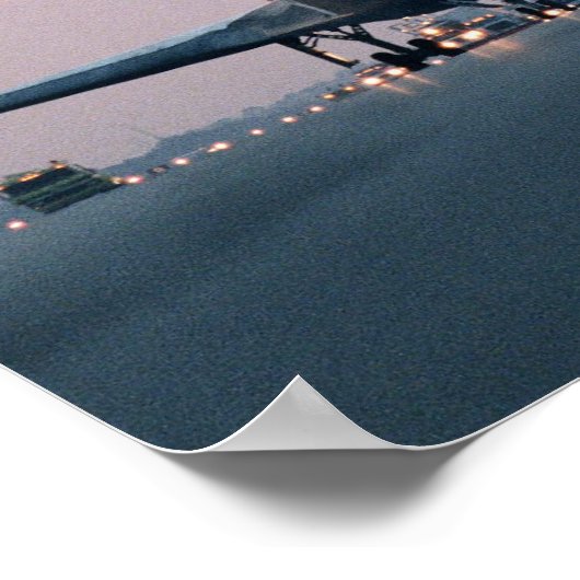 Landung der Raumfähre Columbia (STS-80) Poster (Ecke)