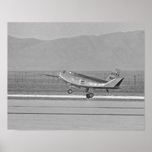 Landung des Erstflug-HL-10 Poster