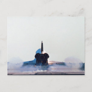 Landung eines Raumschiffs Postkarte