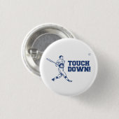Landung Homerun Baseball-Fußball-Sport Button (Vorne & Hinten)
