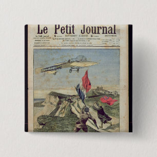 Landung Louis Bleriot in Dover Button