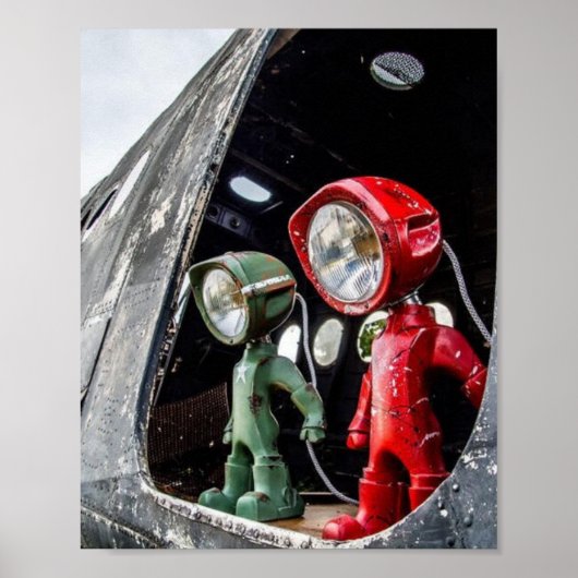 Landung Poster (Vorne)