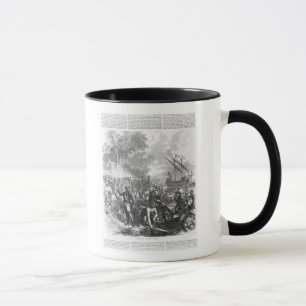 Landung von De Soto in Florida Tasse