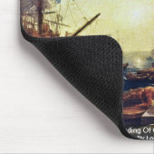 Landung von Kleopatra am Tarsus durch Lorrain Mousepad (Ecke)