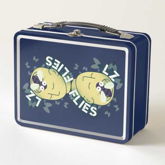 Landung, Zone Beach Handtuch Metall Brotdose (Vorderseite)