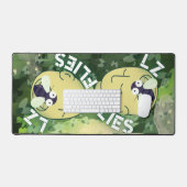 Landung, Zone Beach Handtuch Schreibtischunterlage (Tastatur & Maus)