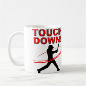 Landungs-Baseball-lustige Tasse (Links)
