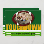 Landungs-Einladung Einladung (Vorne/Hinten)