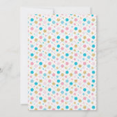 Landungs-oder Ballettröckchen-Geschlecht decken Einladung (Rückseite)