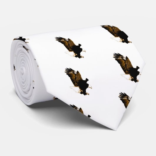 Landungsadler Krawatte (Gerollt)